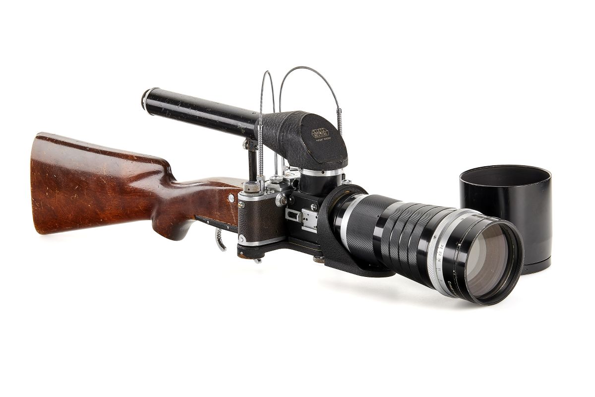 E. Leitz New York Leica Gun RIFLE Patent Pending