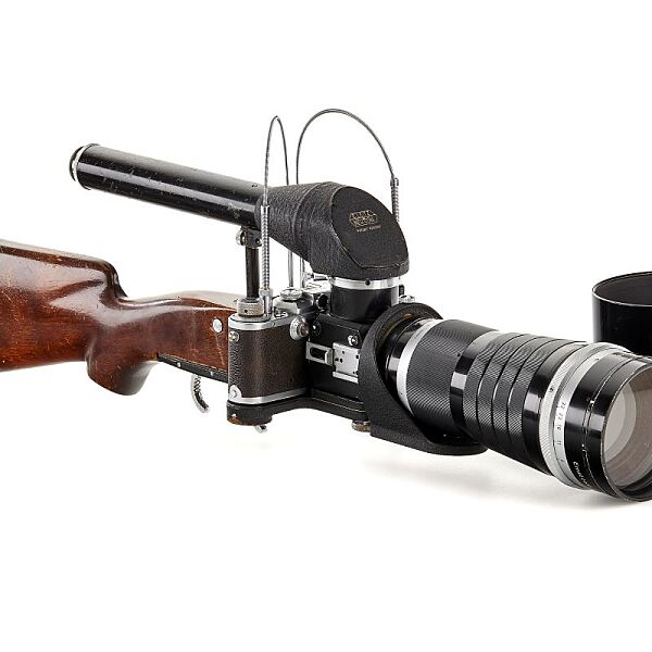 E. Leitz New York Leica Gun RIFLE Patent Pending