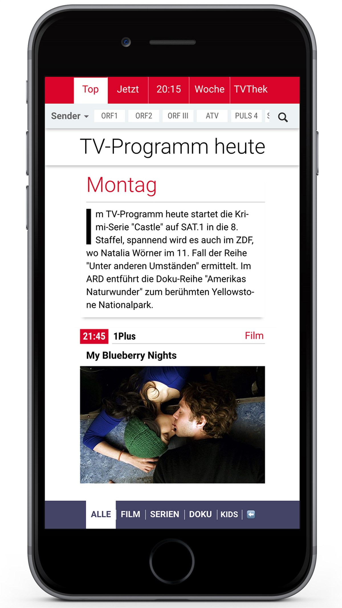 tvheute-Infotext